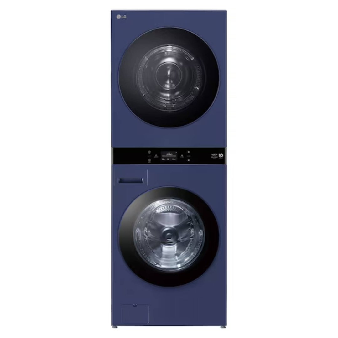LG AI WashTower™ 19/10kg All-In-One Stacked Washer Dryer - Blue WWT-1910BLX
