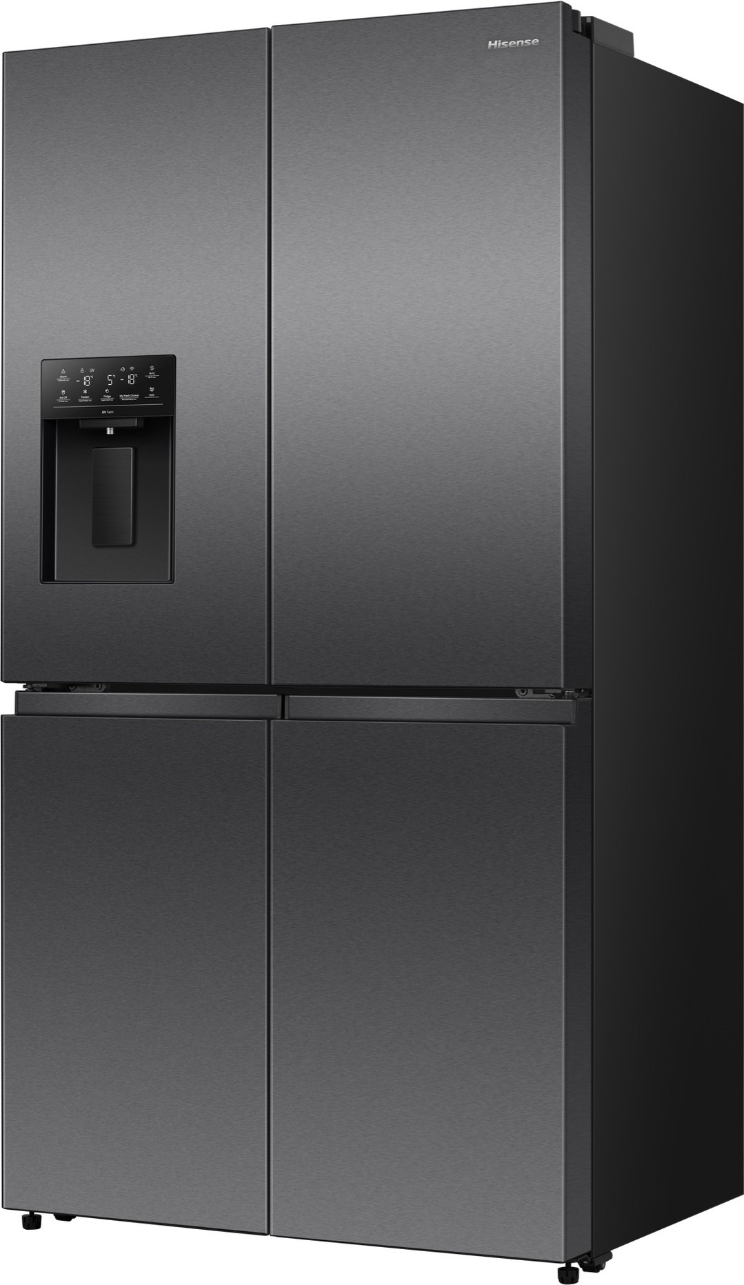 Hisense 640L PureFlex French Door - Dark Stainless Steel HRCD640TBW