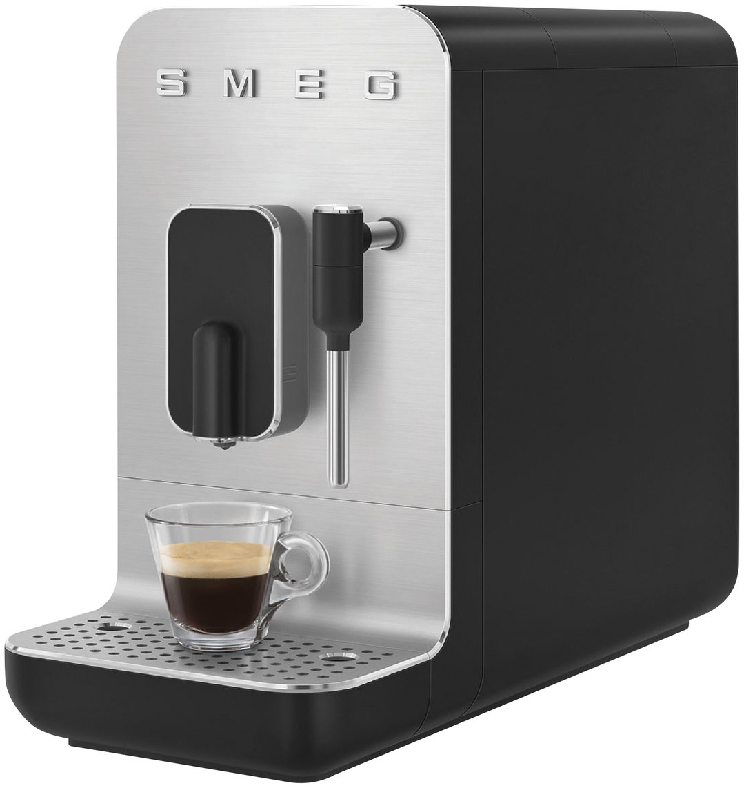 Smeg Bean to Cup Coffee Machine - Black Matte BCC12BLMAU