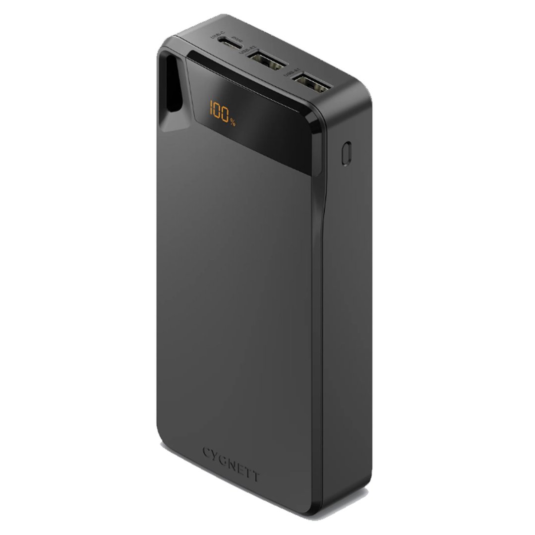 Cygnett ChargeUp Boost 4th Generation 20,000 mAh Power Bank - Black CY4751PBCHE