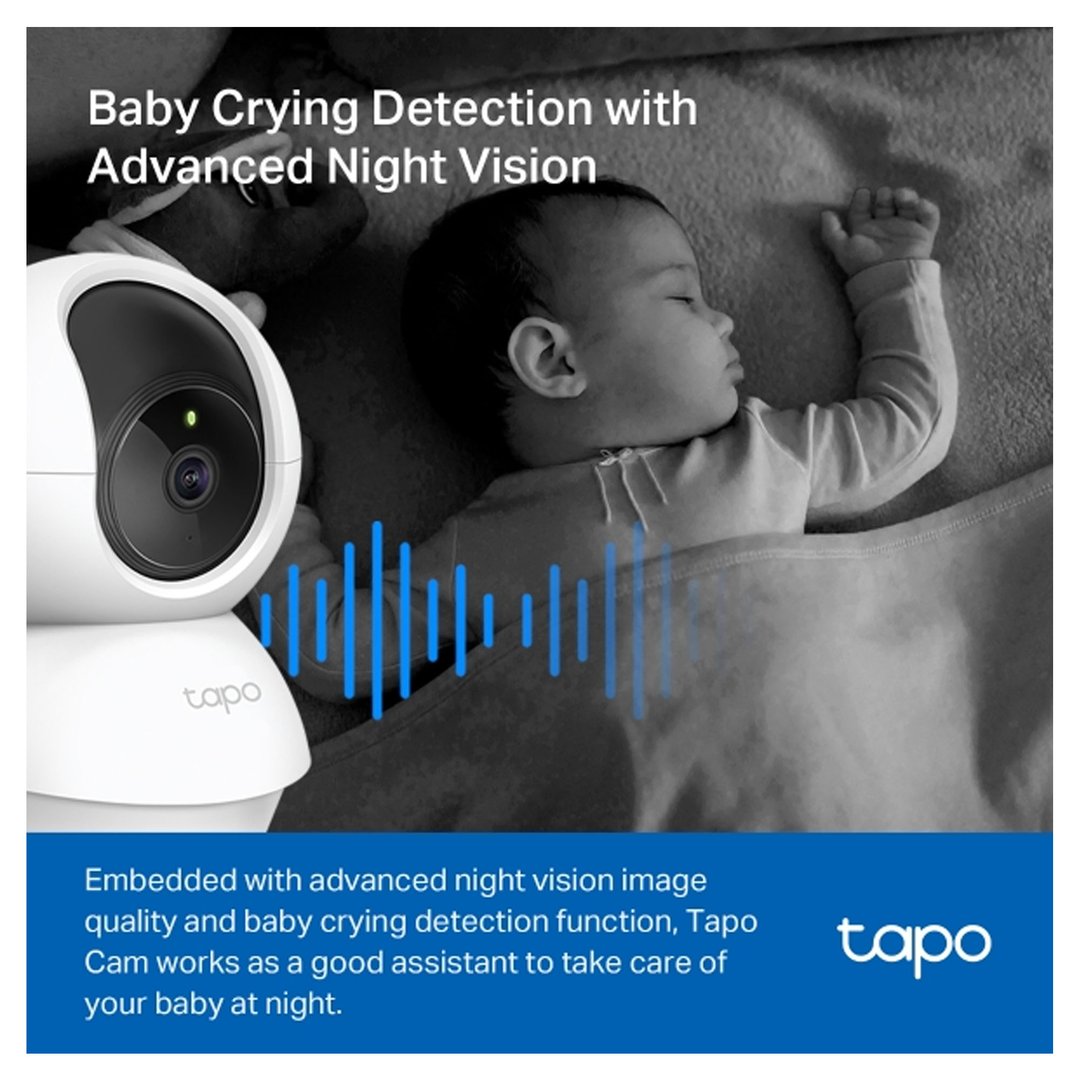 tp-link Tapo 2K Pan/Tilt Home Security Wi-Fi Camera TAPO-C210
