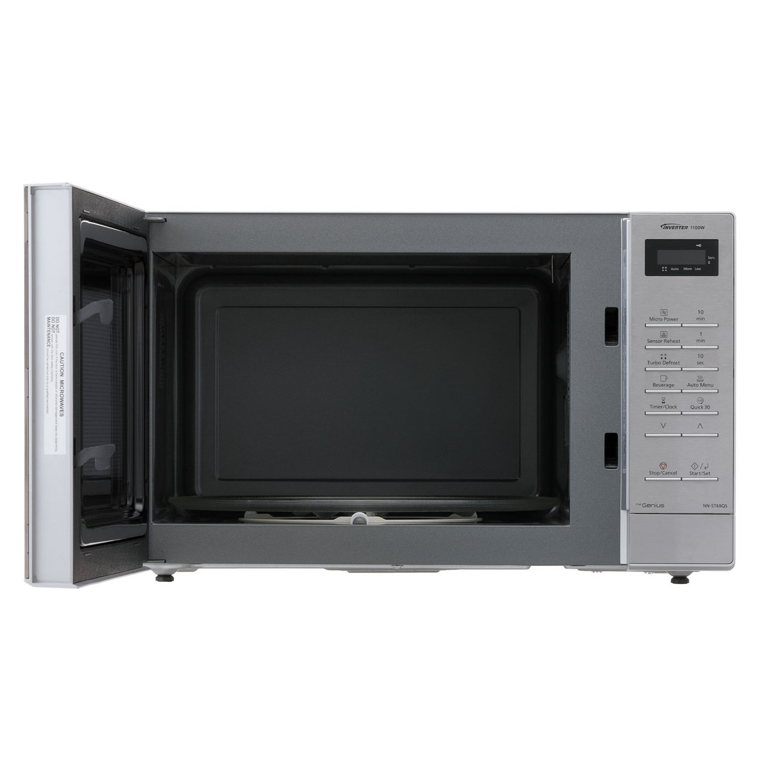 Panasonic 32L 1100W Stainless Steel Inverter Microwave NN-ST69QSQPQ