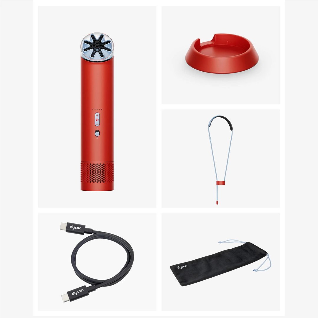 Dyson HushJet™ Mini Cool fan (Carnelian/Sky) 654836-01