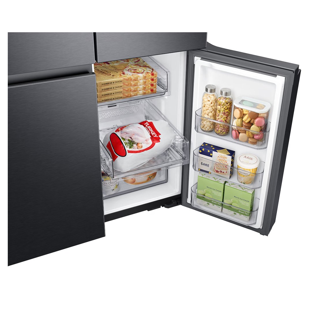 Samsung 649L 4-Door French Door Refrigerator - Black SRF7100B