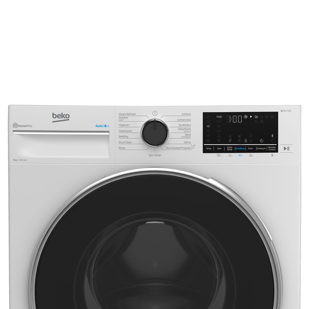 Beko 9kg Front Load Washing Machine BFLB902ADW