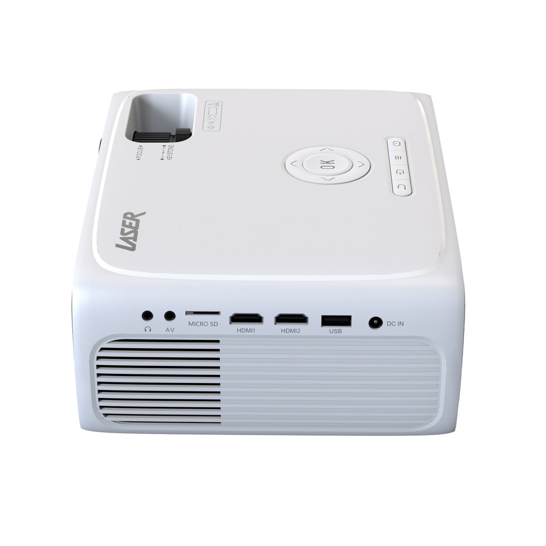 Laser Outdoor Cinema: Full HD Projector, 144" Screen & Soundbar PJT-BYCBL-040