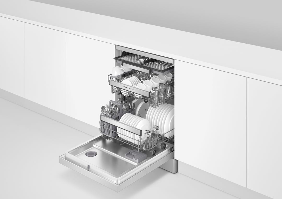 Fisher & Paykel 60cm Series 7 Contemporary Dishwasher Stainless Steel DW60FC3X3