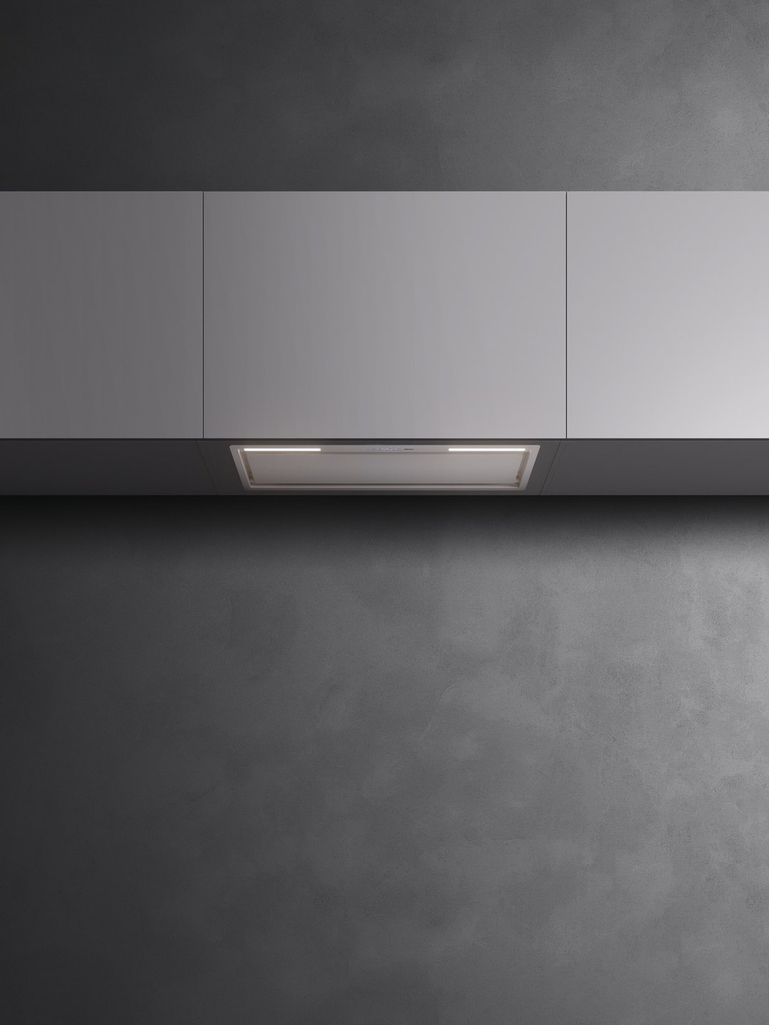 Falmec Gruppo Incasso Plus - 80cm Undermount Stainless White F3GI80W2