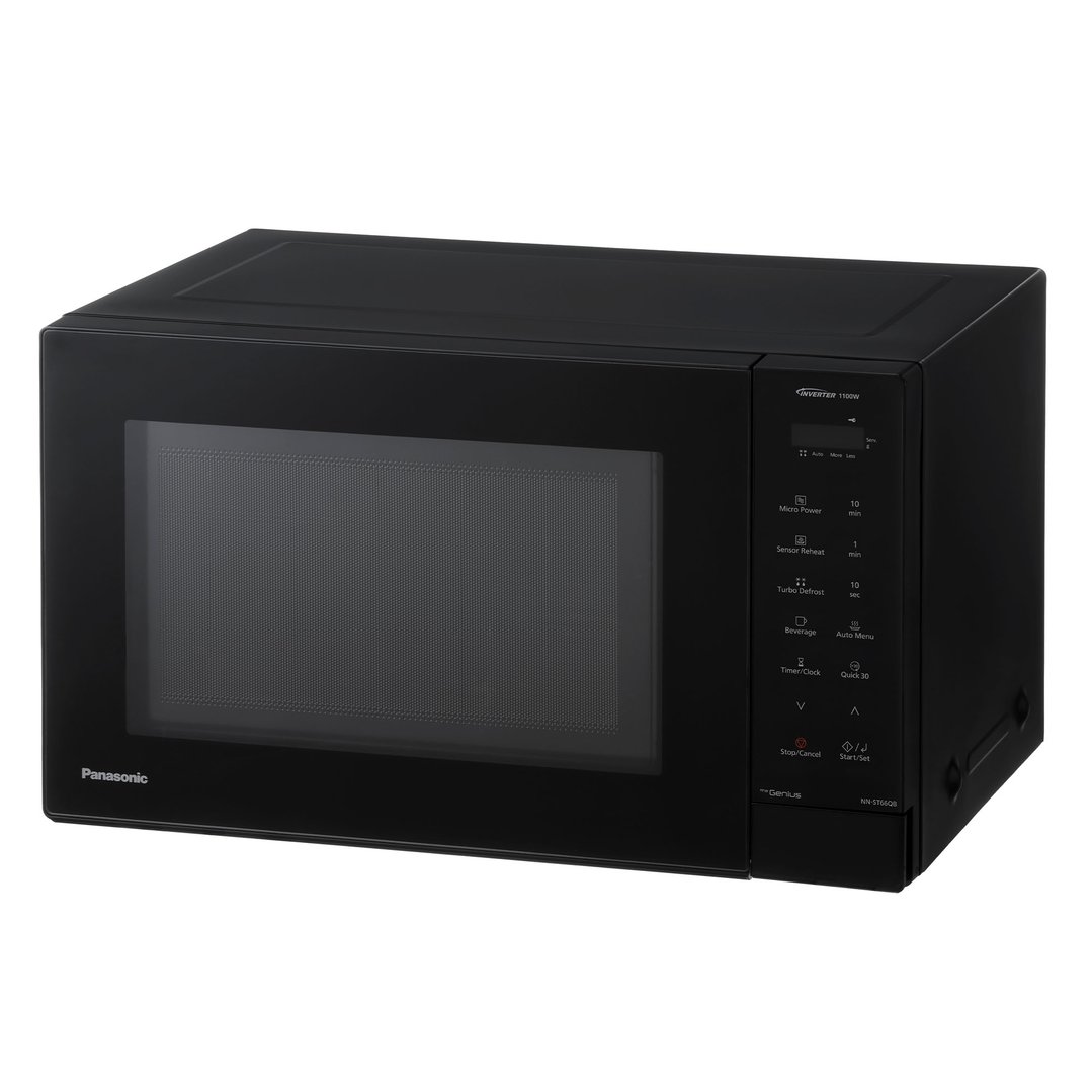 Panasonic 32L 1100W Black Inverter Microwave NN-ST66QBQPQ