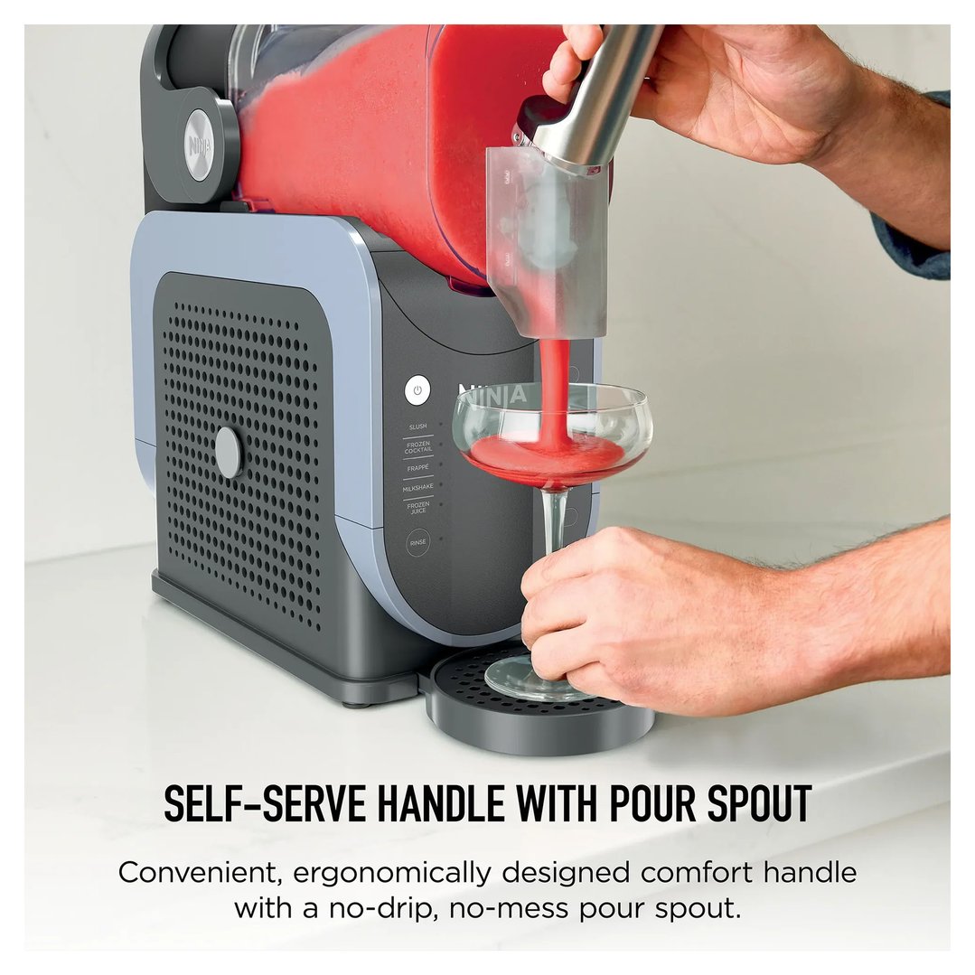 Ninja SLUSHi Professional Frozen Drink Maker - Limited Edition Frosé FS302PK