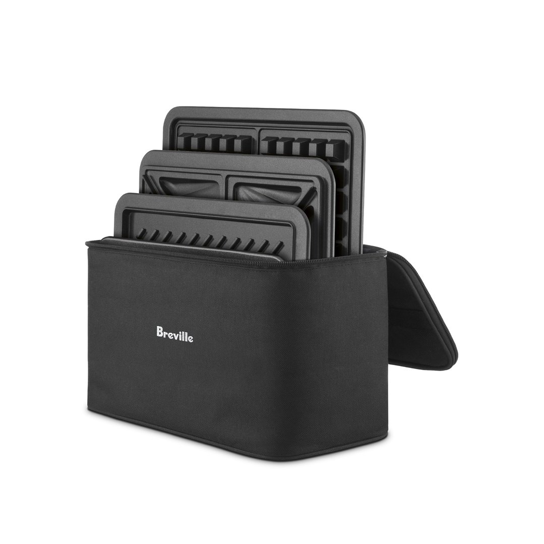 Breville the Switch & Press™ 3-in-1 Waffle, Jaffle & Grill LGR310BSS2IAN1
