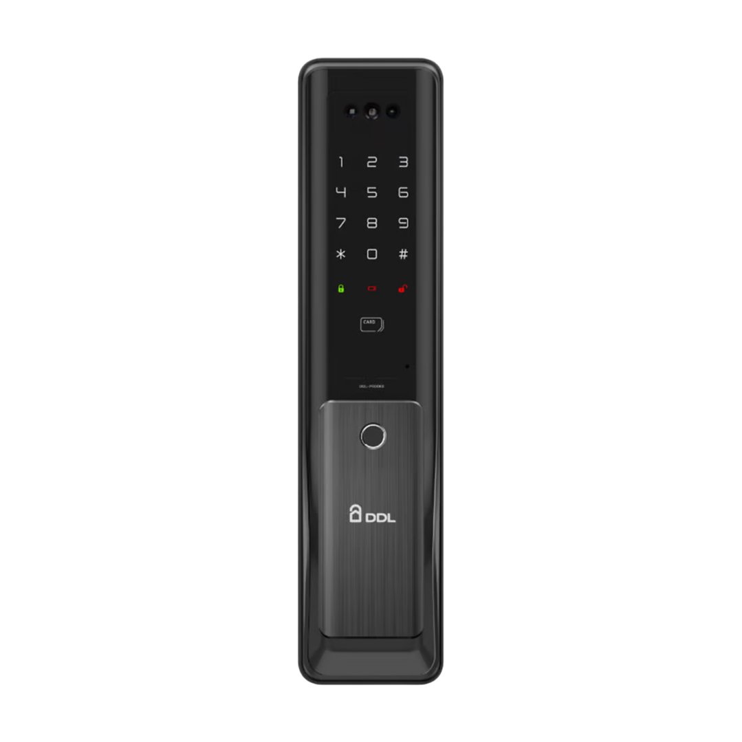 DDL Black Smart 3D Facial Recognition Smart Door Lock DDL-P6006S