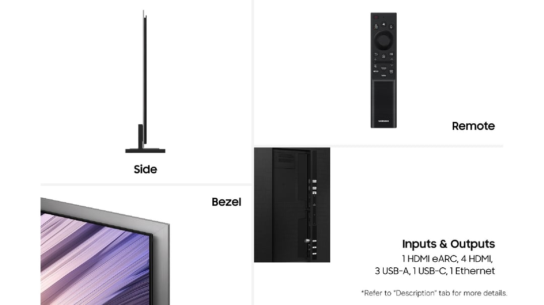 Samsung 77" OLED S95H 4K Smart AI TV 2026 QA77S95HAEXXY