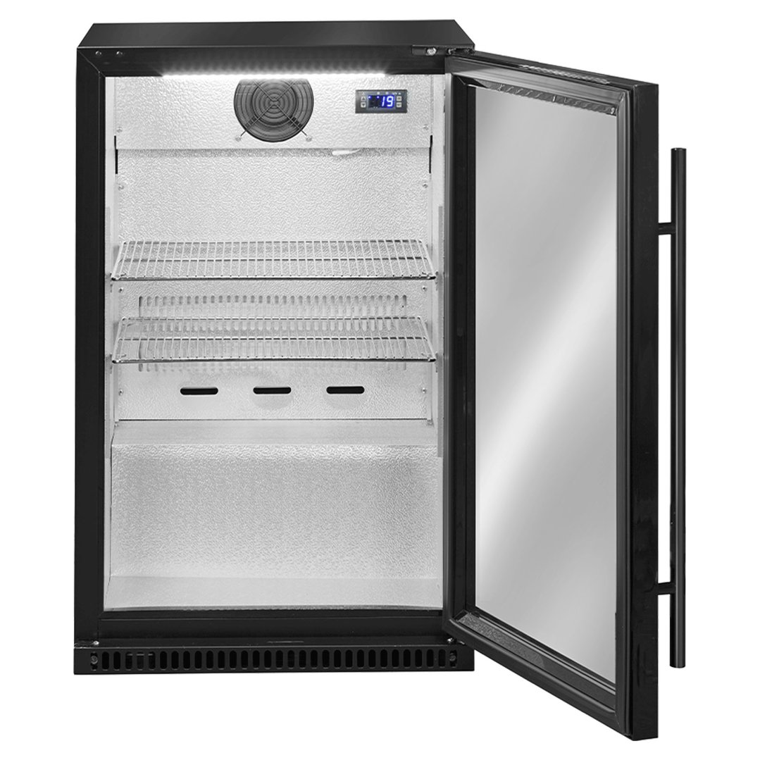 Artusi 118L Outdoor Beverage Centre Black AOF1B