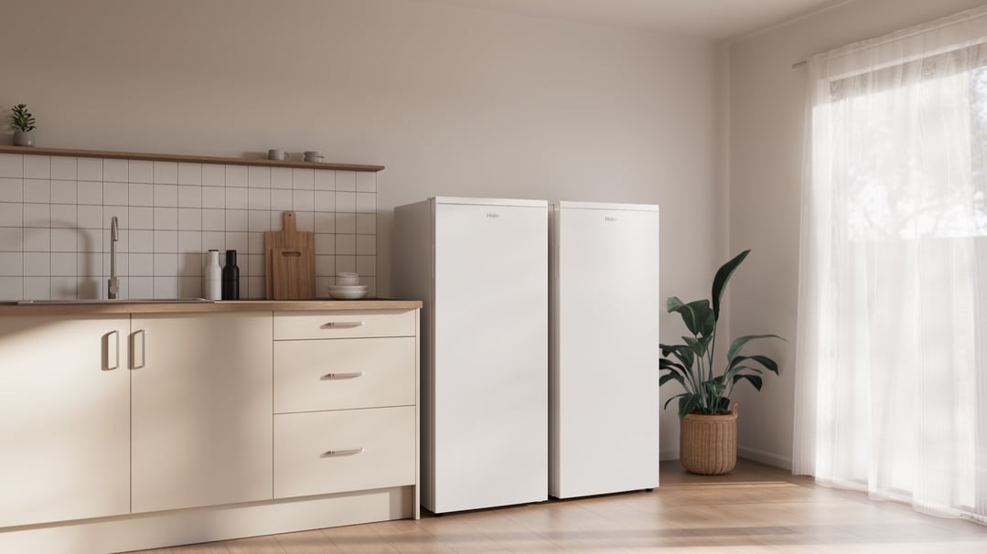 Haier 223L 300 Series Vertical Refrigerator White HRF220VW