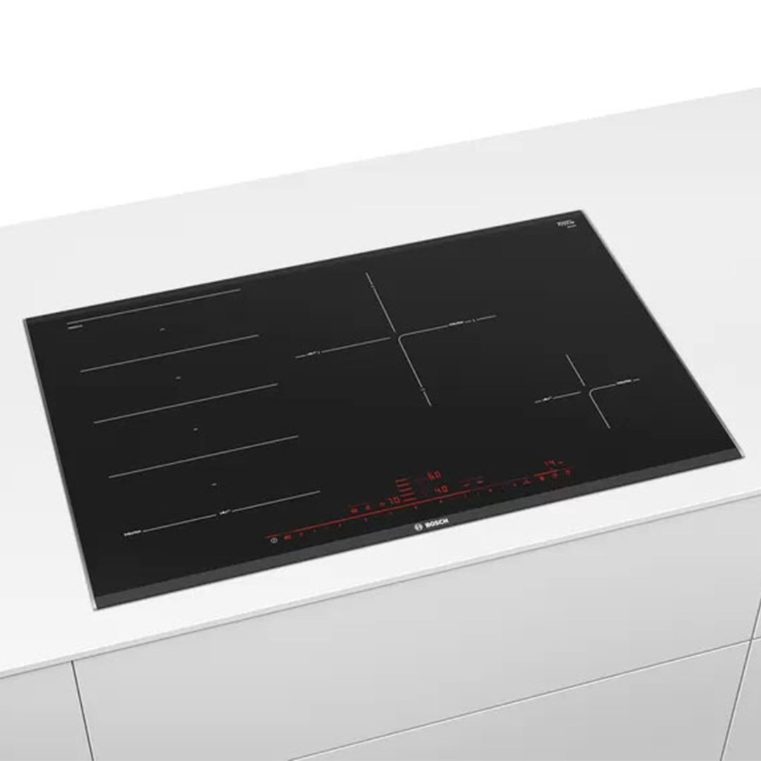 Bosch Serie | 8 Flex induction cooktop 80 cm Black PXE875DC1E