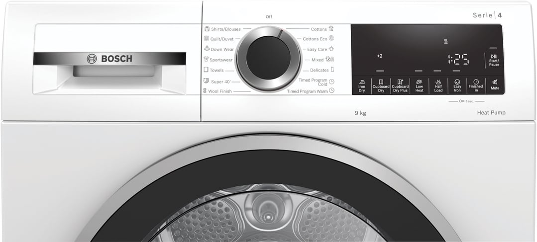 Bosch 9kg Series 6 Heat Pump Dryer WQG24200AU