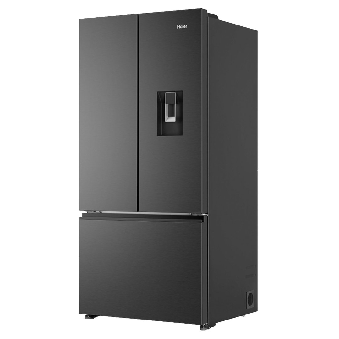 Haier 509L 500 Series French Door Refrigerator Freezer Black HRF510FHC