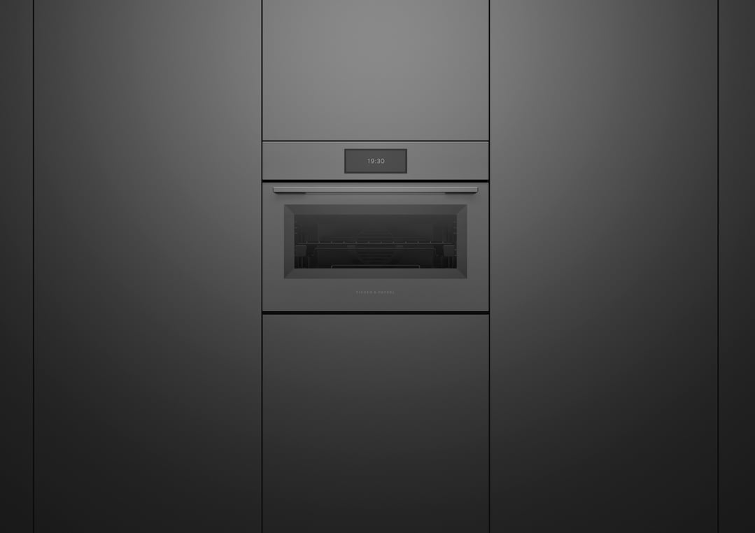 Fisher & Paykel 60cm Minimal Compact Combi-Steam Oven, Grey OS60NAMHUG5