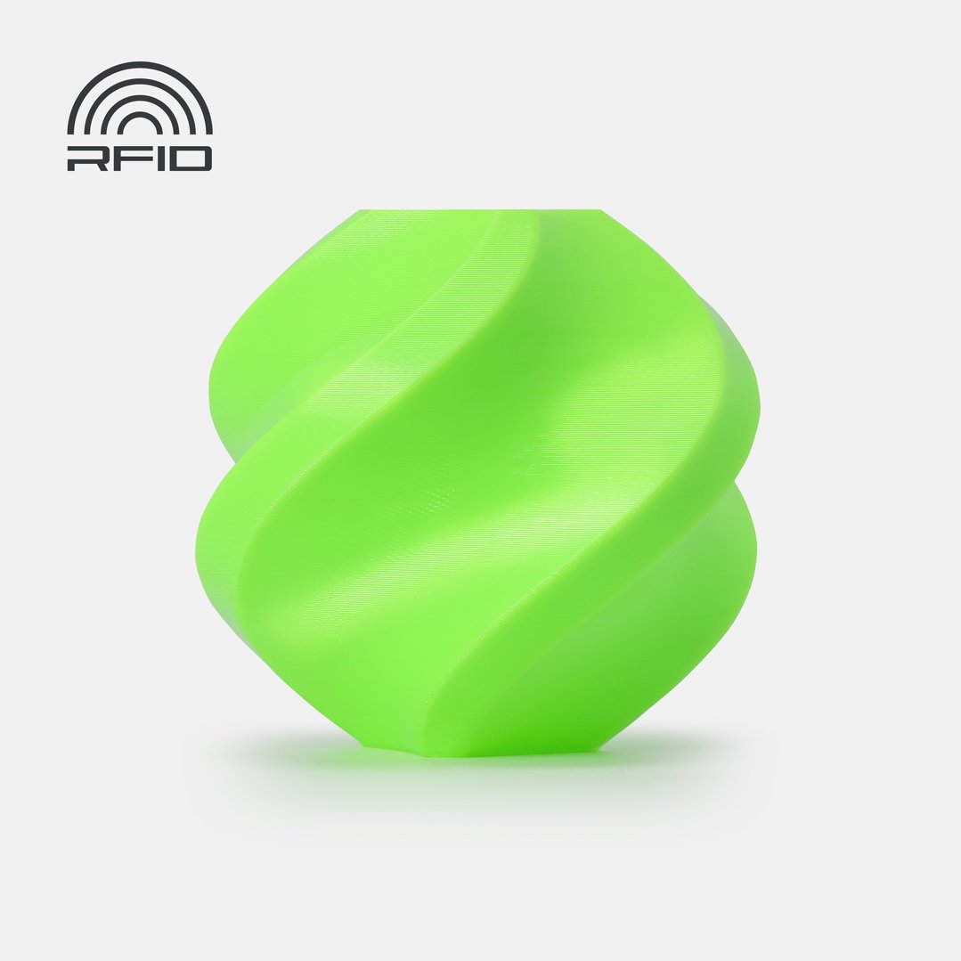 Bambu Lab Filament TPU for AMS - Neon Green SPL BLX-FLMT-U02-G0-SPL