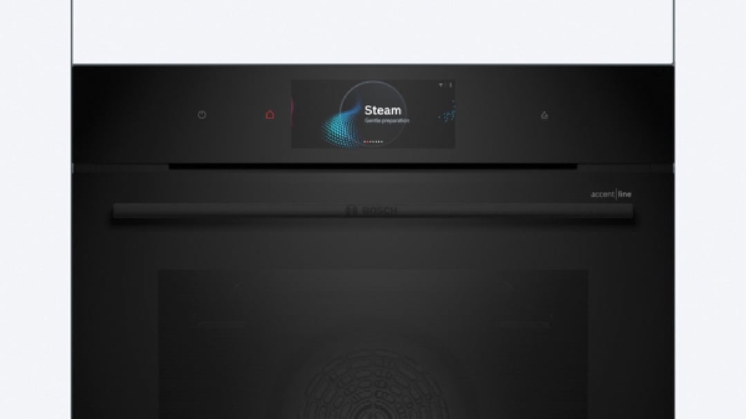 Bosch 60cm Accent Line Multifunction Pyrolytic oven with added steam - TFT Touch display Pro HRG978NB1A