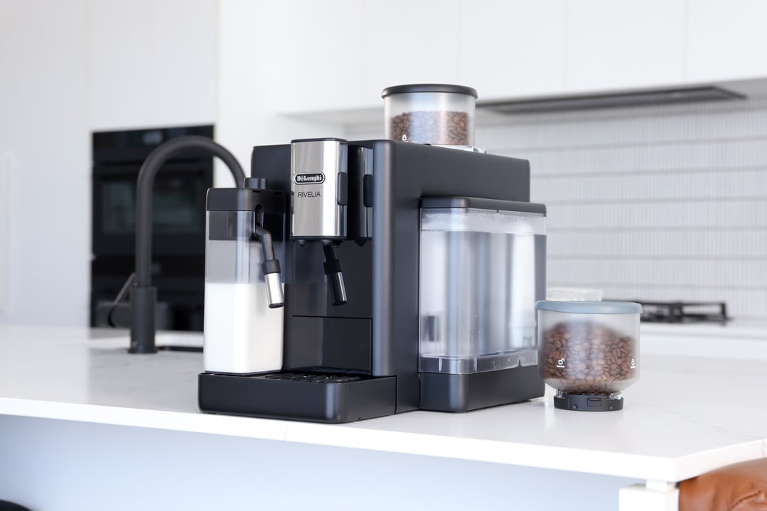 Delonghi Rivelia (Onyx Black) Fully Automatic Coffee Machine EXAM44055B