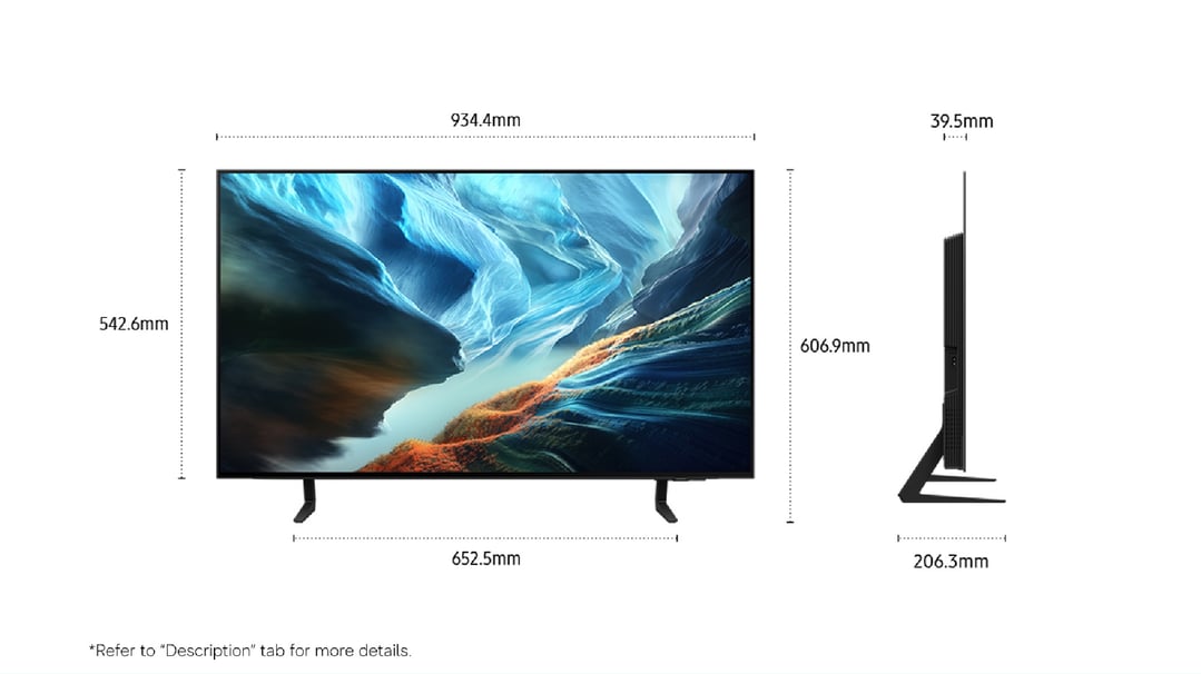Samsung 42" OLED S90H 4K Smart AI TV 2026 QA42S90HAEXXY