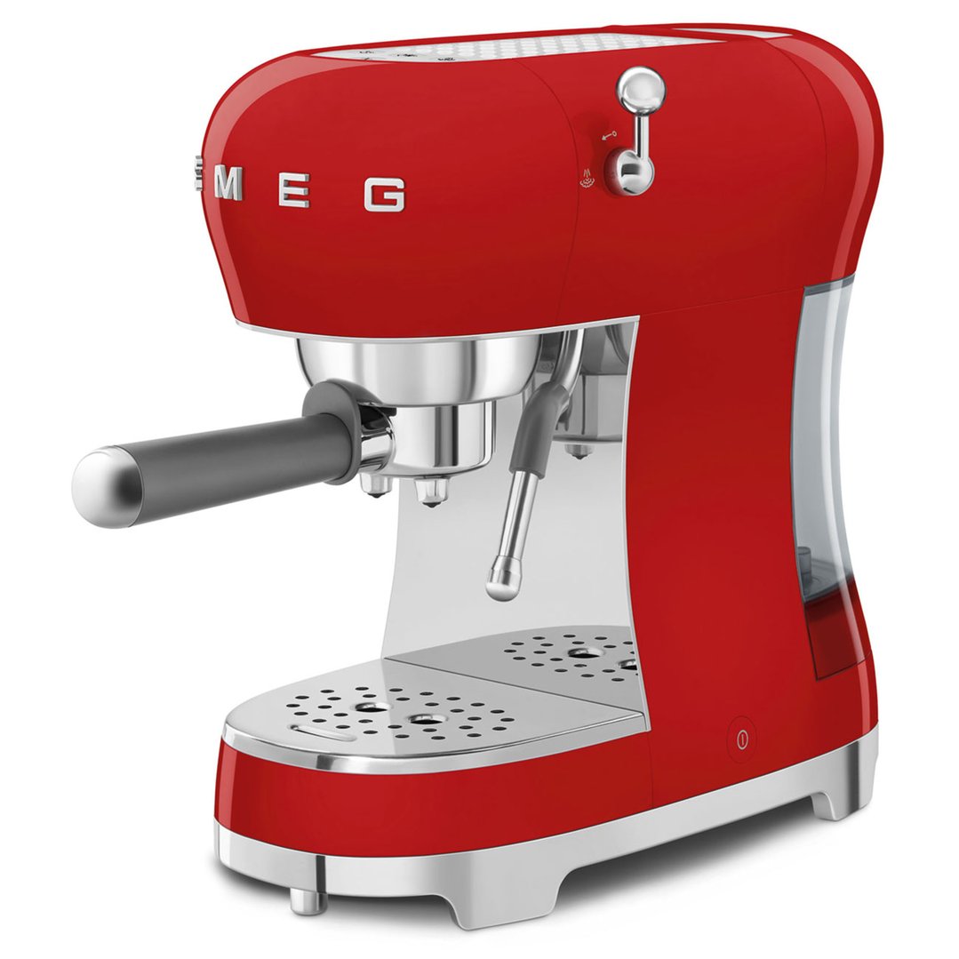 Smeg 50's Retro Style Espresso - Red ECF02RDAU