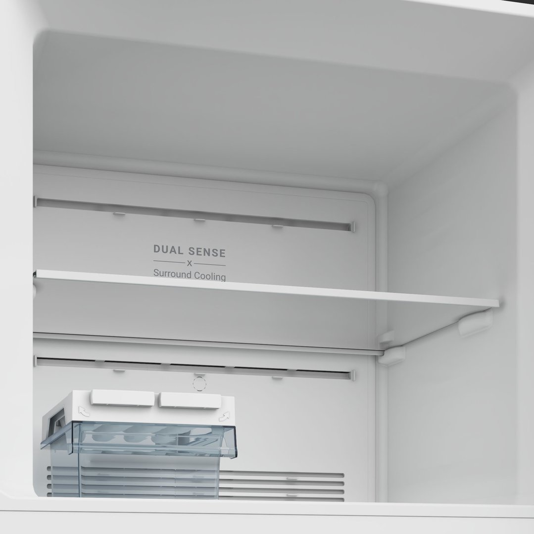 Hitachi 344L Inox Top Mount Fridge HRTN6379SXAU