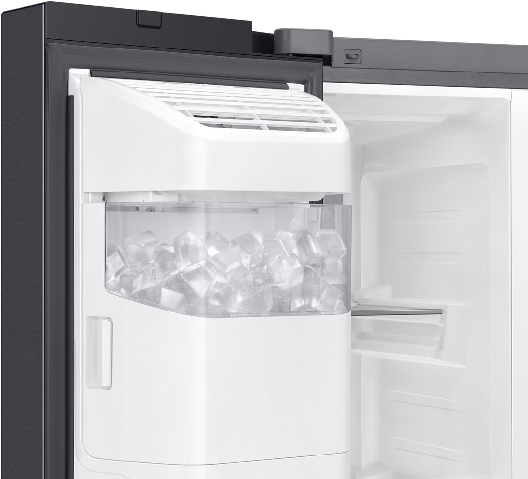 Samsung 615L Side-by-Side Refrigerator Family Hub - Black SRS6800BFH
