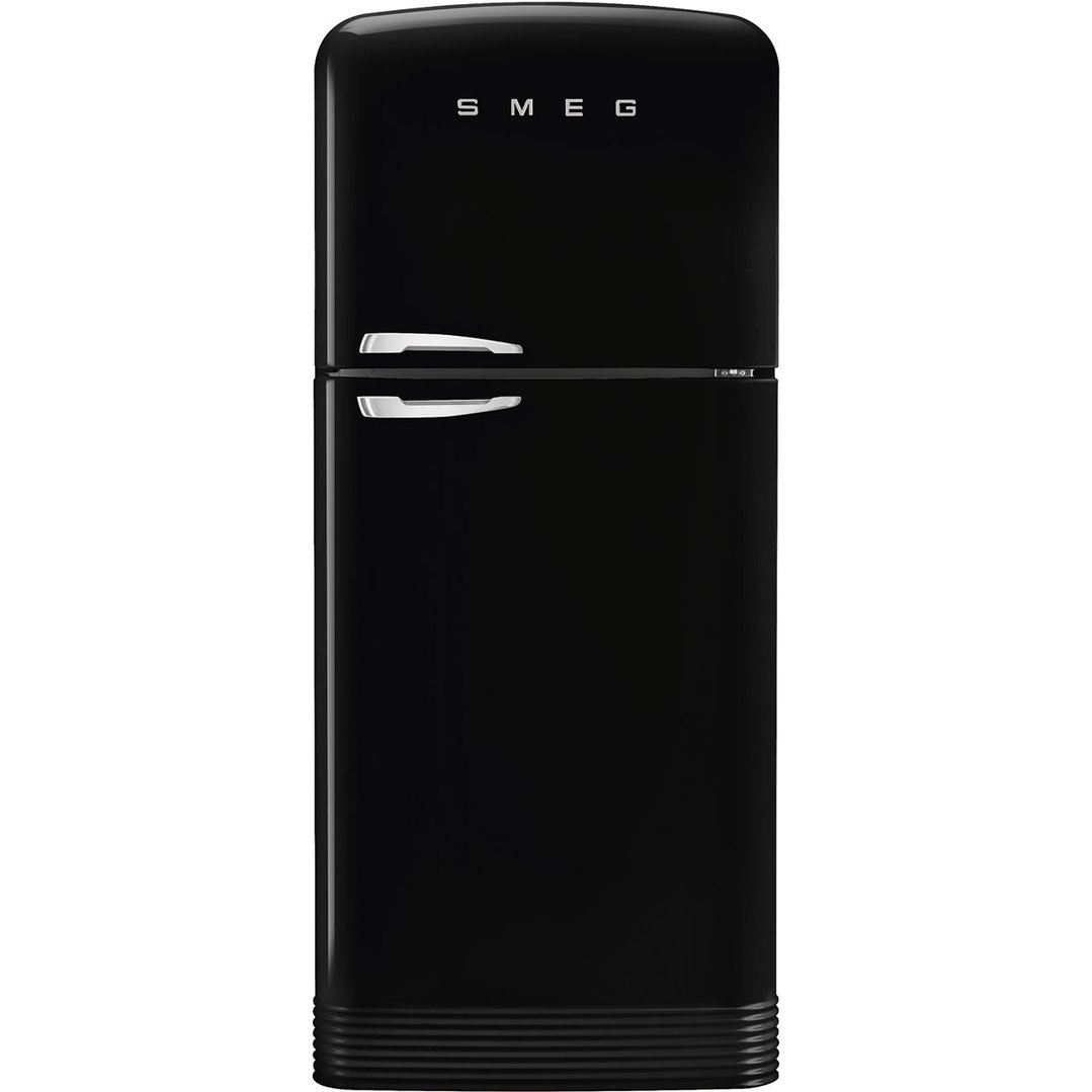 Smeg FAB 50 50’S Style Retro Refrigerator, Right Hand - Black FAB50RBL5AU