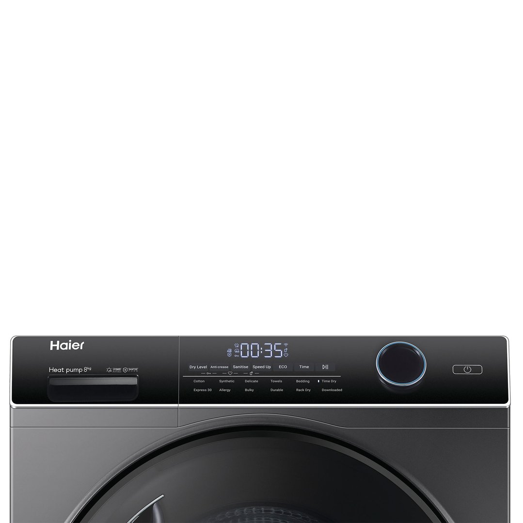 Haier 8kg Black Heat Pump Dryer HDHP80ANB1