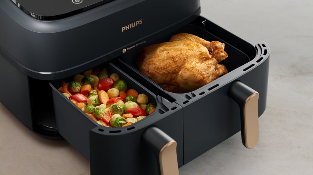 Philips 3000 Series Dual Basket Airfryer NA352/00