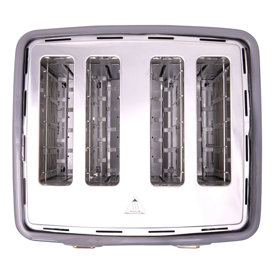 Westinghouse Kettle and Toaster Pack Grey Gold 1.7L Kettle, 4 Slice Toaster WHKTPK13GG
