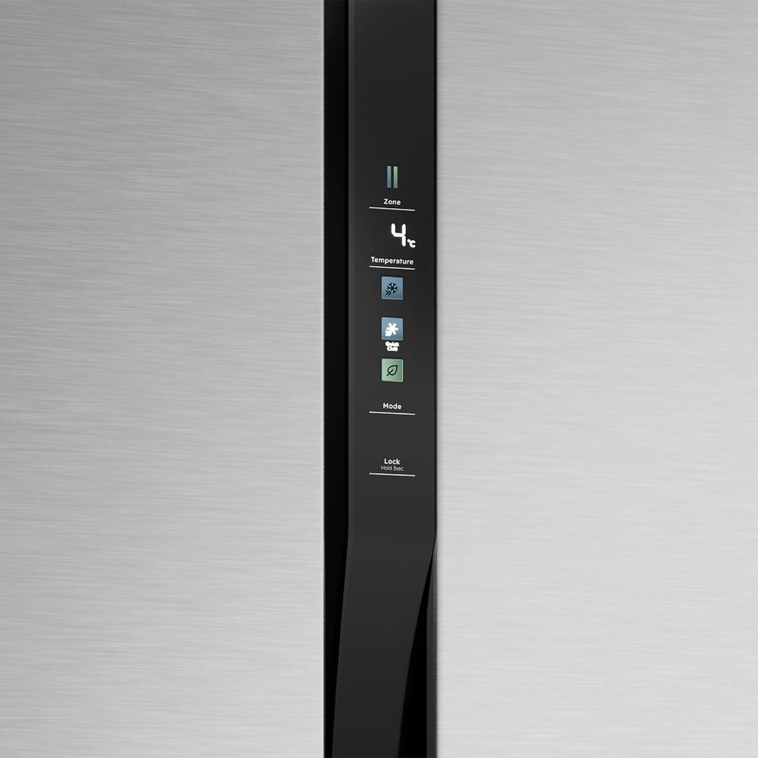 Westinghouse 624L Side by Side Fridge, Silver WSE6200SB