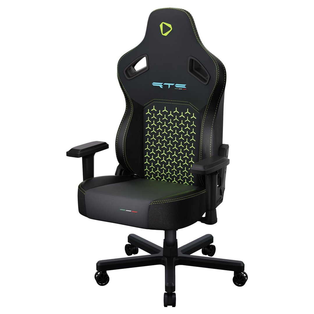 Onex RTC Giant Alcantara Gaming Chair - Black/Green ONEX-RTC-G-AP