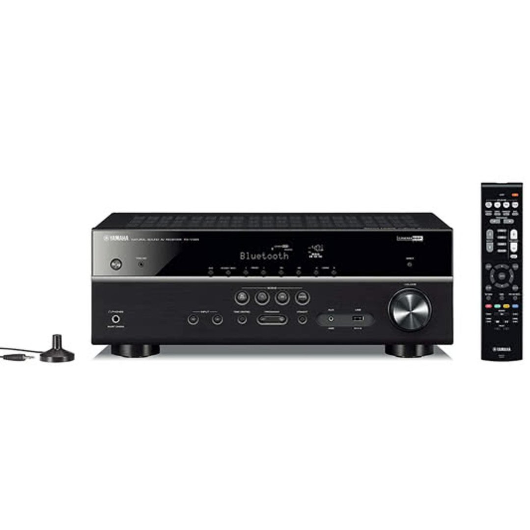 Yamaha 5.1-Channel AV Receiver with Bluetooth, Black RXV385B
