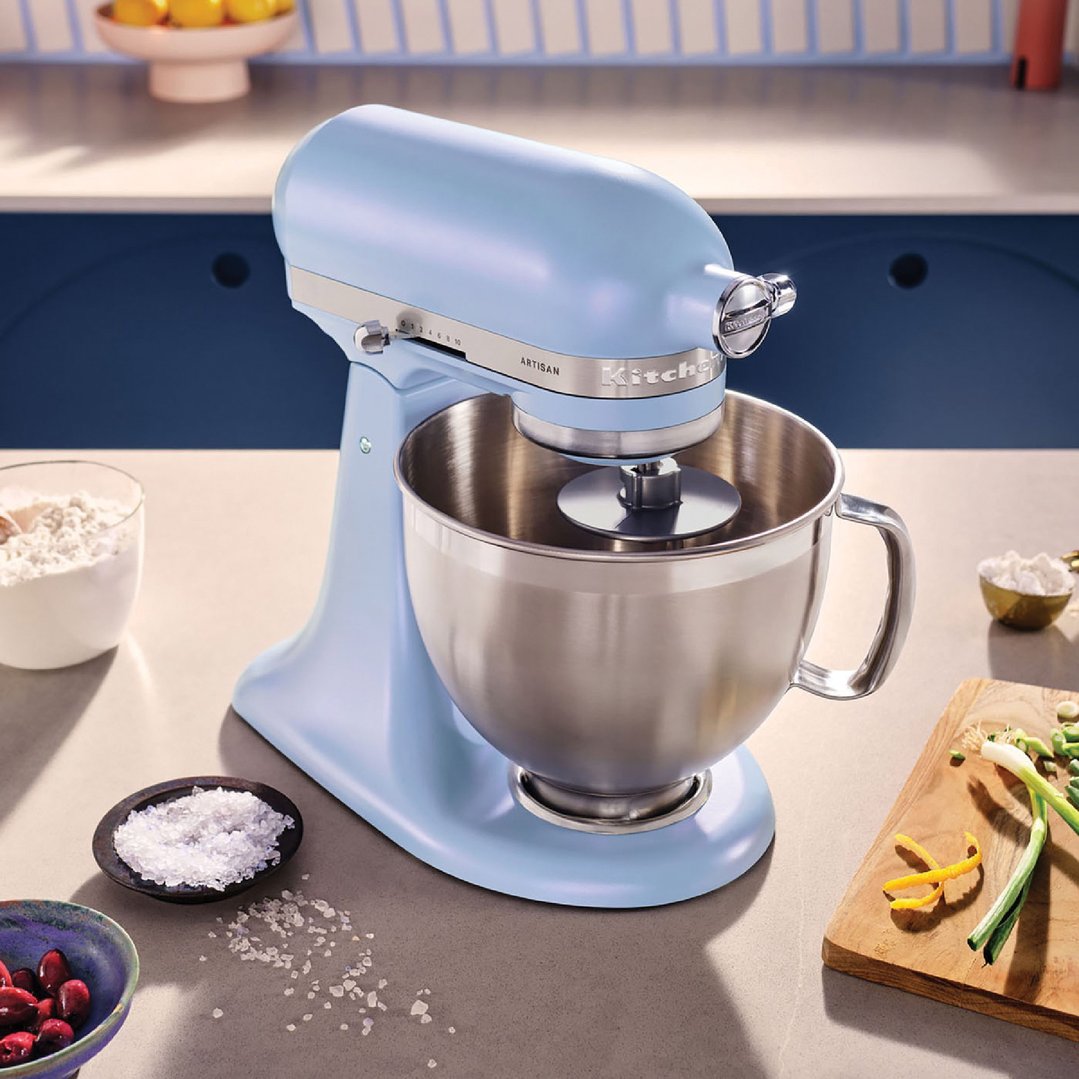 Kitchenaid KSM195 Artisan Stand Mixer Blue Salt 5KSM195PSAOA