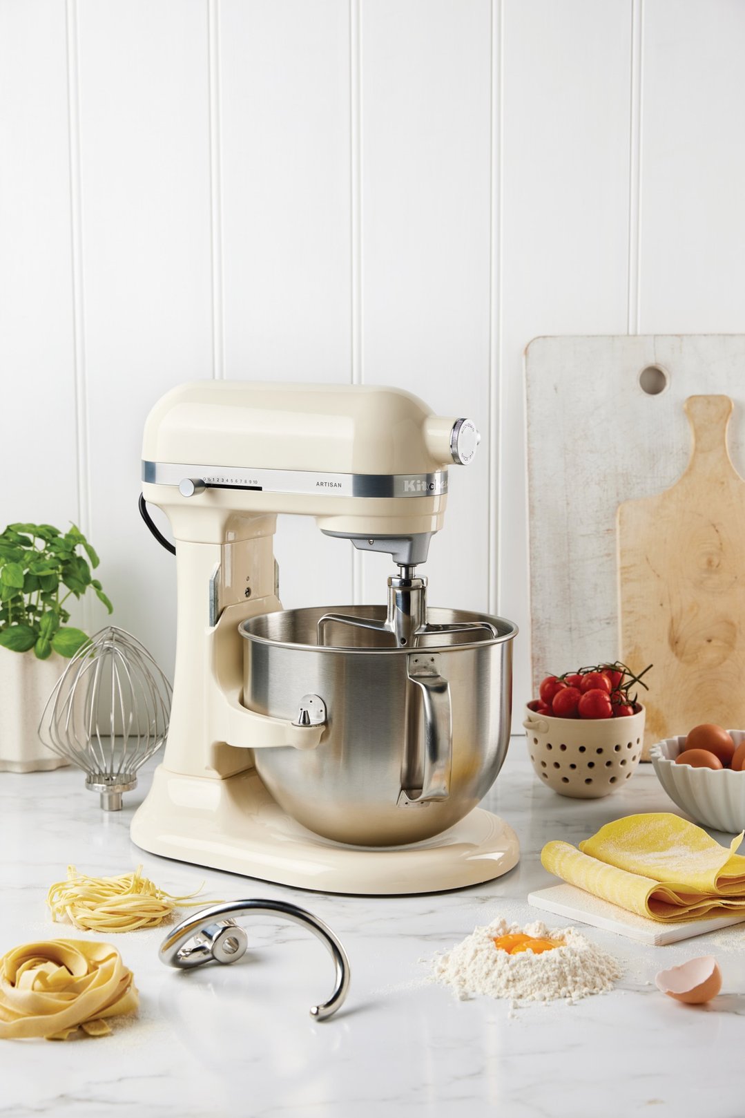 Kitchenaid 6.6L Bowl-Lift Stand Mixer Almond Cream 5KSM70SHXAAC