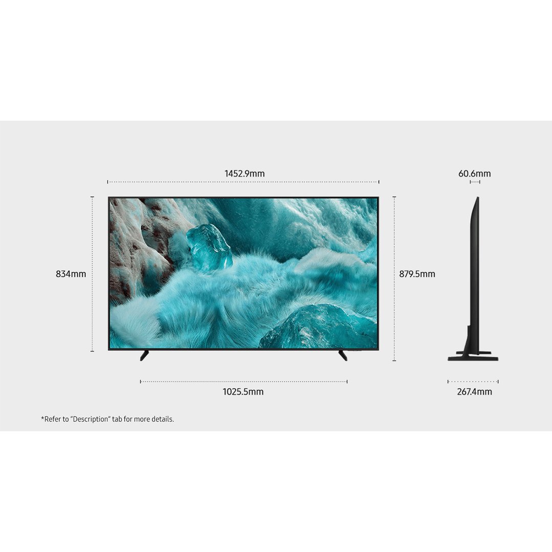 Samsung 65" Q7F QLED 4K Smart TV 2025 QA65Q7FAAWXXY