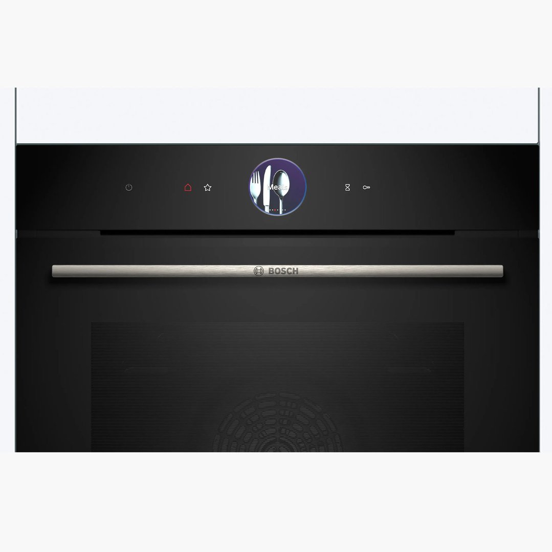Bosch 60cm Series 8 Built-In Pyrolytic Oven - Black HBG776KB1A