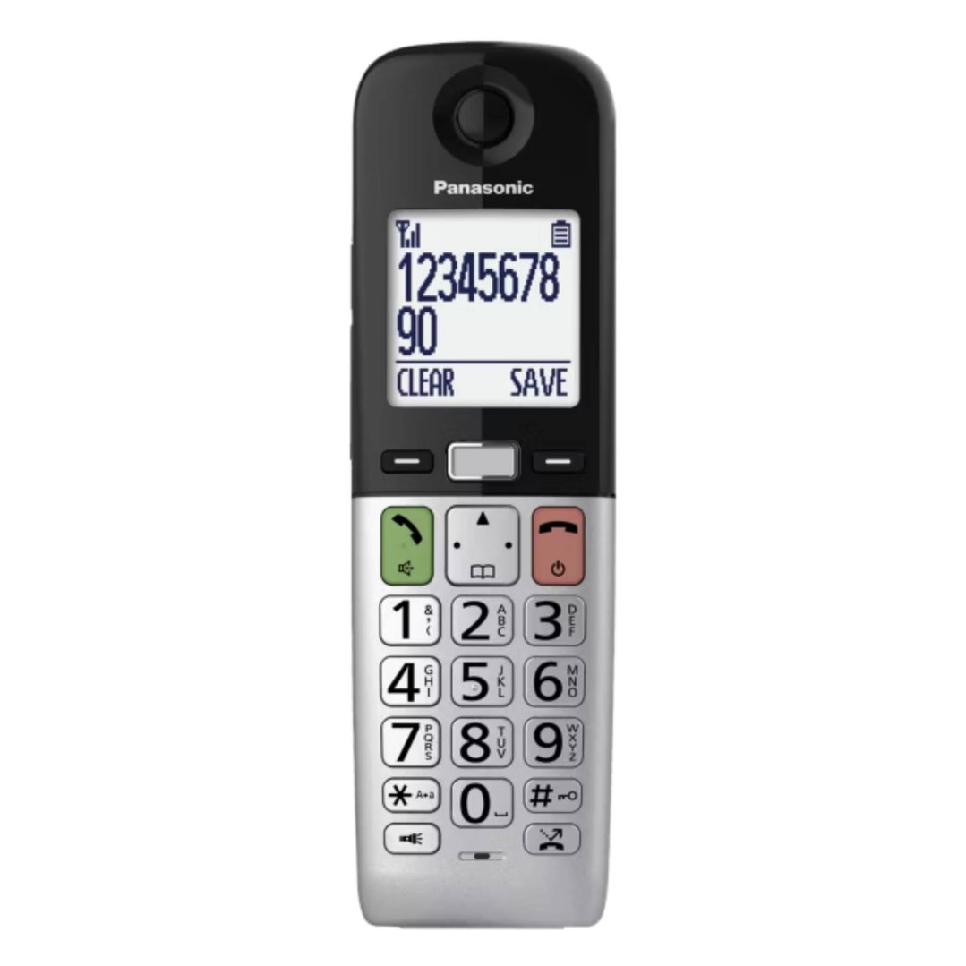 Panasonic Twin DECT Amplified Cordless Phone with TAM KXTGU432AZ