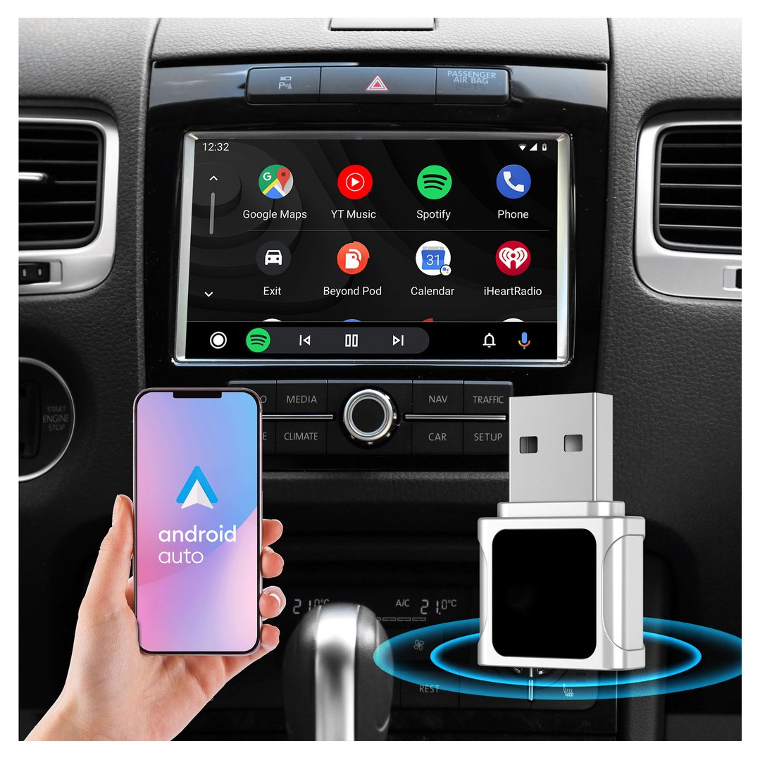 Laser Micro Wireless Dongle for CarPlay / Android Auto NAVC-CPD-175