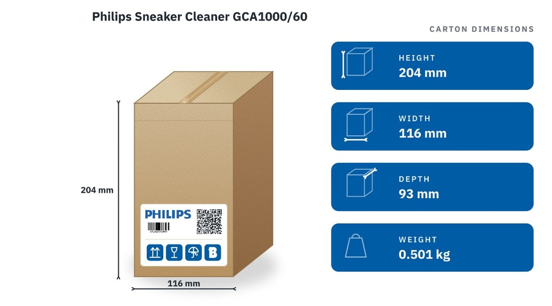 Philips Sneaker Cleaner GCA1000/60