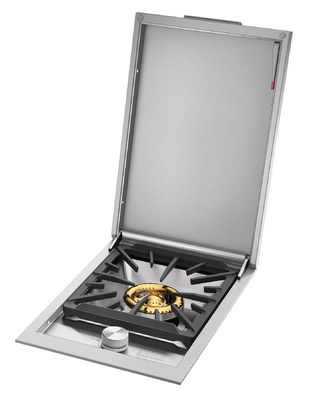 Beefeater Built In Gas Side Burner with Lid, 316 Marine Grade Stainless Steel - ProLine Series BSW318SB