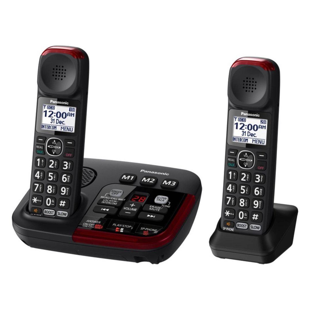 Panasonic Amplified Cordless Telephone Twin KXTGM422AZB