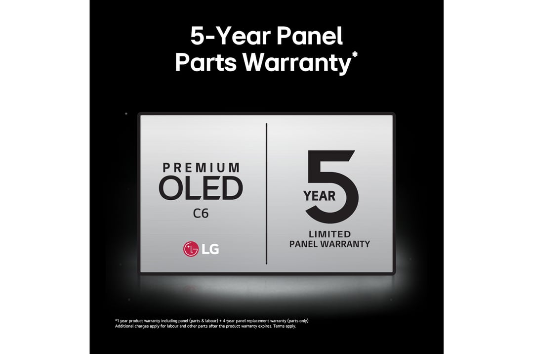 LG 65" OLEDC6 EVO AI 4K Smart TV 2026 OLED65C6PSA