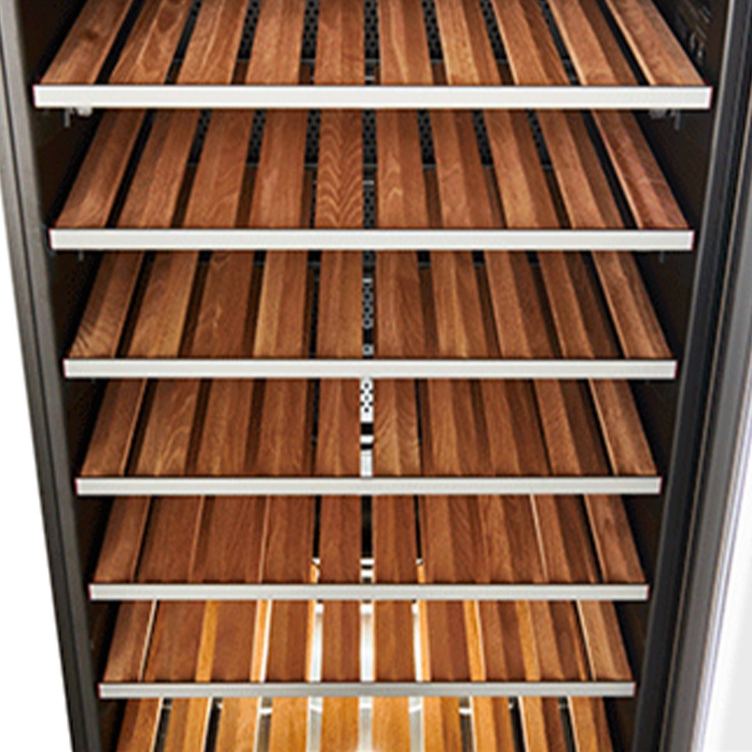 Vintec PREMIUM 126 Bottle Wine Cabinet with Telescopic Shelves - Right Hinge VWM198PBA-R