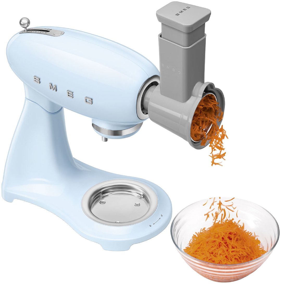 Smeg 50's Style Retro Stand Mixer - Pastel Blue SMF05PBAU