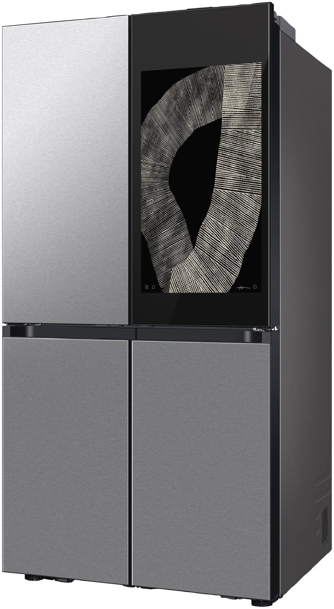 Samsung 809L Bespoke AI 4-Door French Door Refrigerator Family Hub+ SRF9900BFH